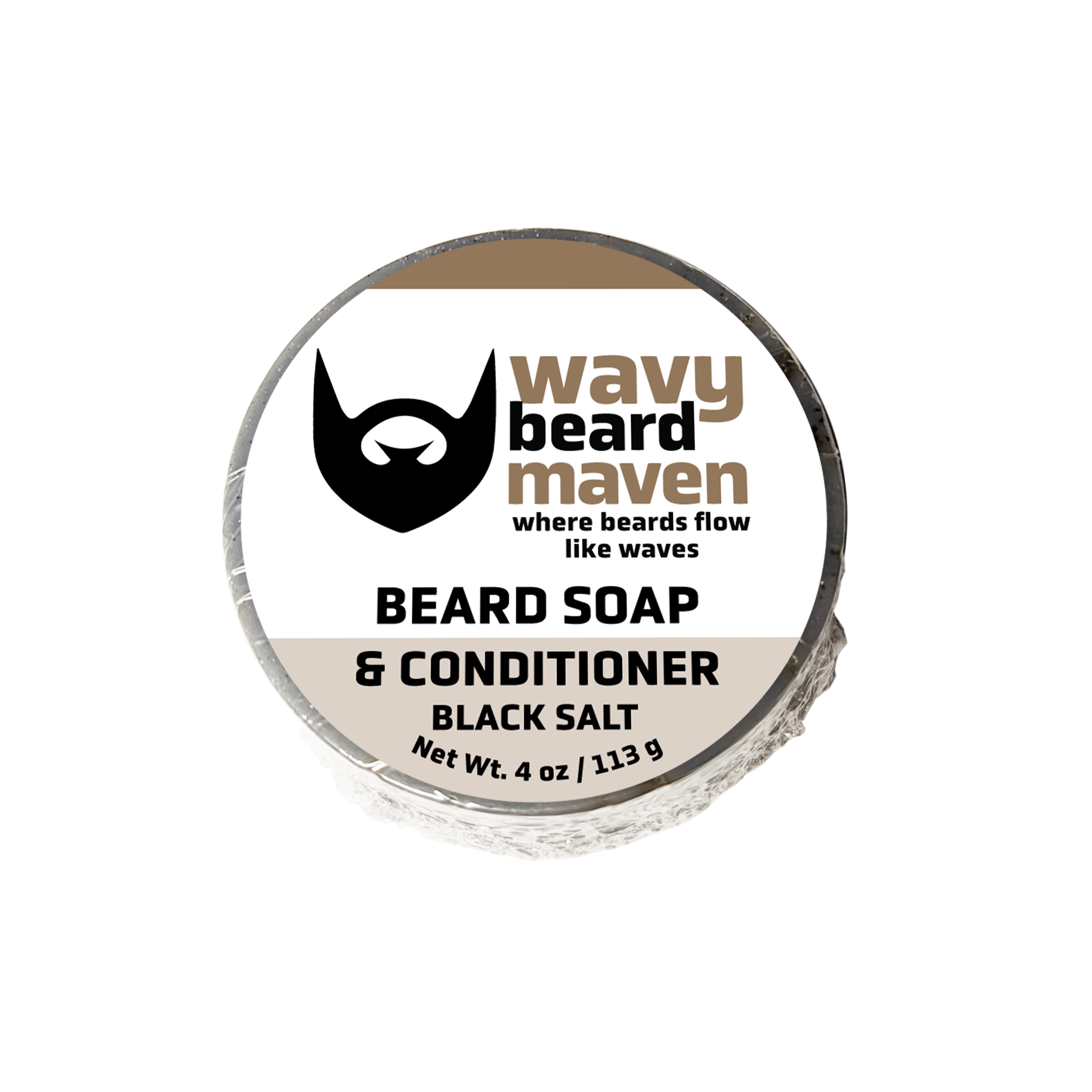 Black Salt Beard Soap & Conditioner